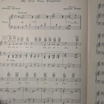 Earl Carroll Vintage Music Sheets - Edgar Leslie Kansas City Kitty #2
