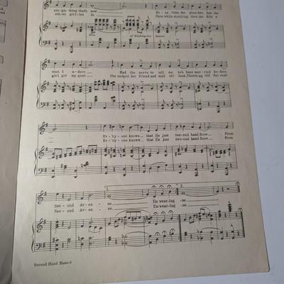 Earl Carroll Vintage Music Sheets - Edgar Leslie Kansas City Kitty #2