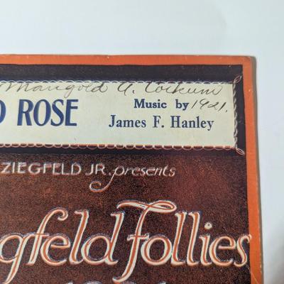 Earl Carroll Vintage Music Sheets - Edgar Leslie Kansas City Kitty #2