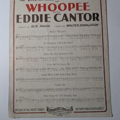 Earl Carroll Vintage Music Sheets - Edgar Leslie Kansas City Kitty #2