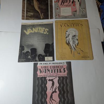 Vanities 1900's Vintage Sheet Music #3