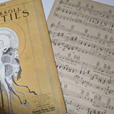 Vanities 1900's Vintage Sheet Music #3