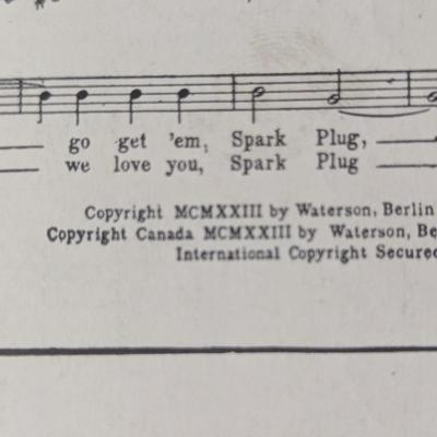 Vanities 1900's Vintage Sheet Music #3
