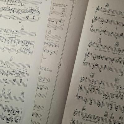 Vanities 1900's Vintage Sheet Music #3