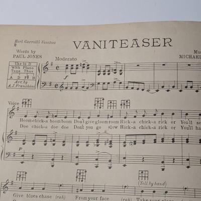 Earl Carroll's Sketch Books - Vaniteaser - Vanilies - Theatre Restaurant Hollywood