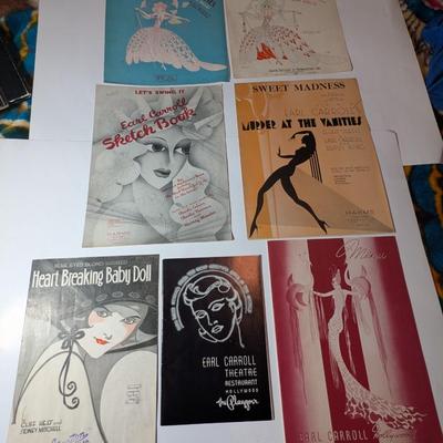 Earl Carroll's Sketch Books - Vaniteaser - Vanilies - Theatre Restaurant Hollywood