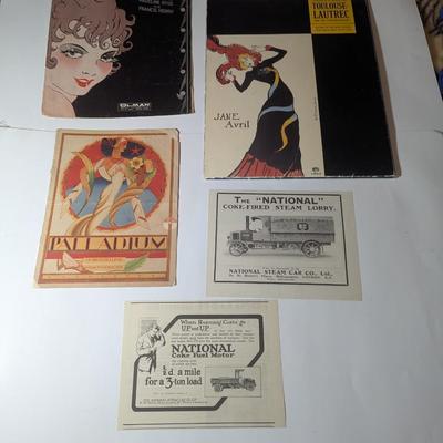 Theater Programs & Advertising Ads
