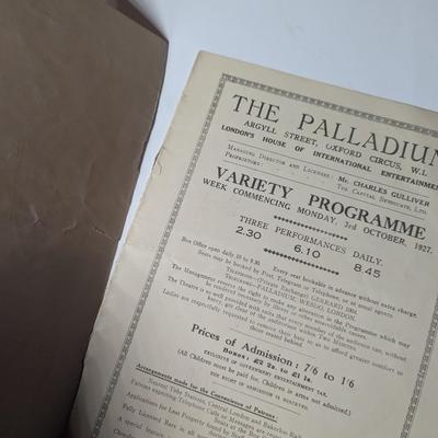 Theater Programs & Advertising Ads
