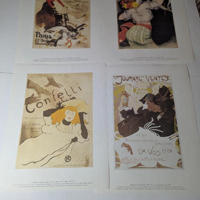 Vintage Musical Theater Lithographs