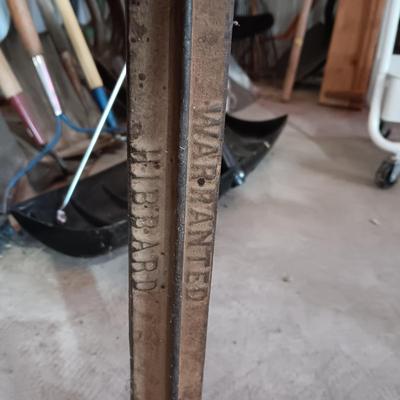 ANTIQUE SHOE FORM AND 2 MAN SAW