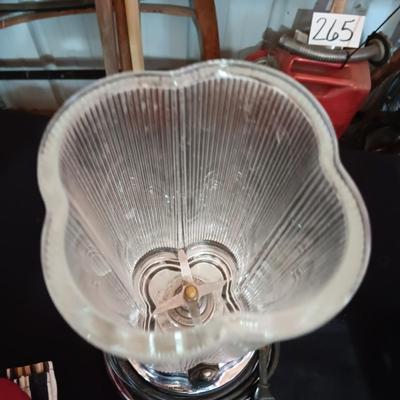 WARING BLENDER, CRANK ICE CRUSHER, LINEENS AND A PITCHER