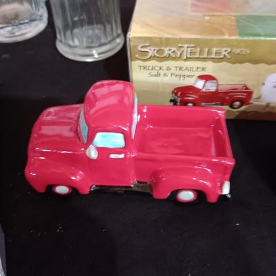 MALT SHOPPE MAKER, A & W MUGS, TRUCK AND HORSE TRAILER SHAKERS AND MORE