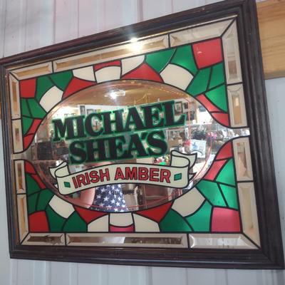 LIGHT UP MOOG OPEN SIGN & MICHAEL SHEA'S IRISH AMBER SIGN