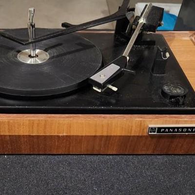 Sale Photo Thumbnail #178: Vintage Panasonic Speed Record Player Turntable.

In great working condition