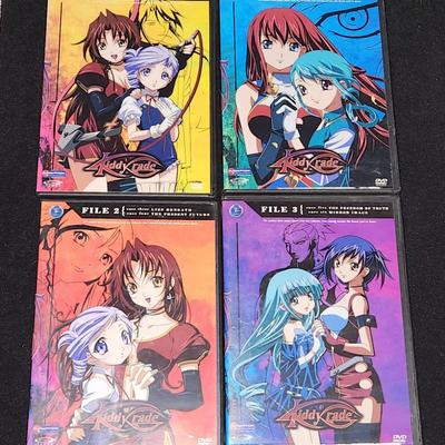 Sale Photo Thumbnail #137: Vintage Anime Kiddy Krade DVD lot

Will receive all items pictured and are in great condition.