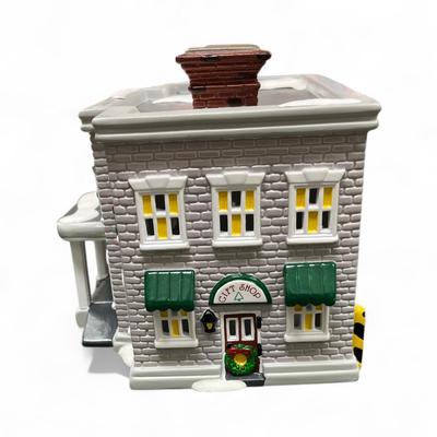 Sale Photo Thumbnail #485: Dept 56 Snow Village Snowy Hills Hospital  #54488-8.  Includes Box, Styrofoam packer, and light cord.  No Chips  Retired in 1996
