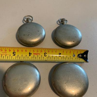 FOUR Silver Pocket Watches