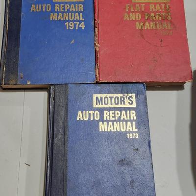 Sale Photo Thumbnail #255: Vintage Motors repair manual for 1970 1973 & 1974

All books in great condition