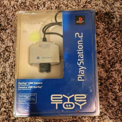 Sale Photo Thumbnail #259: Official Sony New PlayStation 2 PS2 Silver Eye Toy Camera - Sealed In Package.