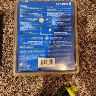 Sale Photo Thumbnail #258: Official Sony New PlayStation 2 PS2 Silver Eye Toy Camera - Sealed In Package.
