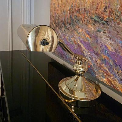 Brass Piano Lamp