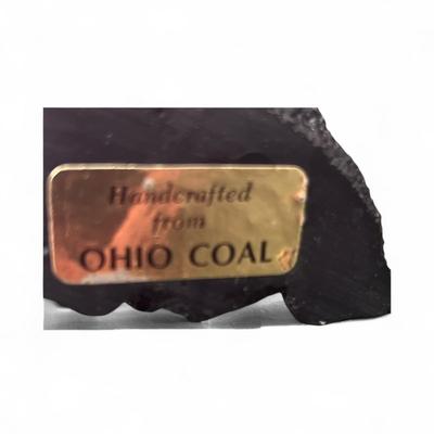 Sale Photo Thumbnail #505: Carved Ohio Coal Black Bear.  Approximately 3.25" Tall