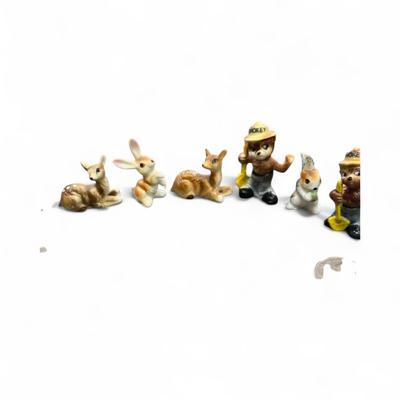 Sale Photo Thumbnail #512: MIxed Lot of Small Figurines Total of 12
