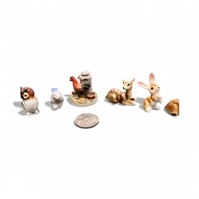 Sale Photo Thumbnail #511: MIxed Lot of Small Figurines Total of 12