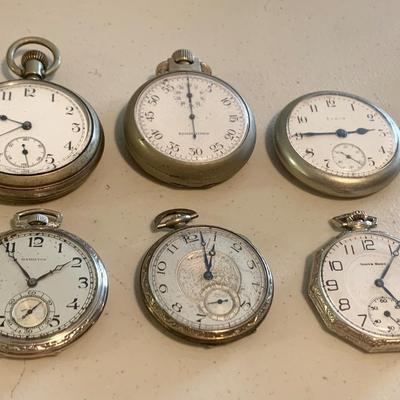 Mixed Lot / Pocket Watches + Stop Watch