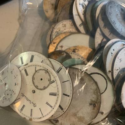 HUGE LOT - Pocket Watch Dials