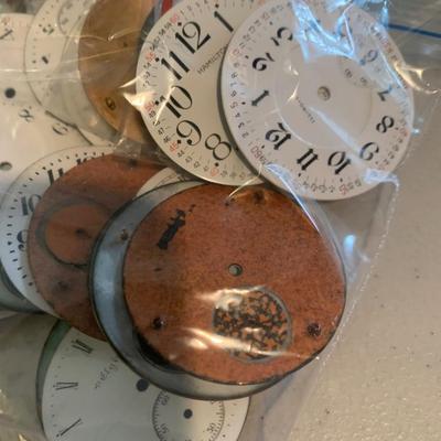 HUGE LOT - Pocket Watch Dials
