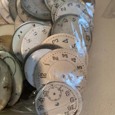 HUGE LOT - Pocket Watch Dials
