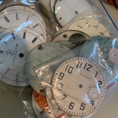 HUGE LOT - Pocket Watch Dials