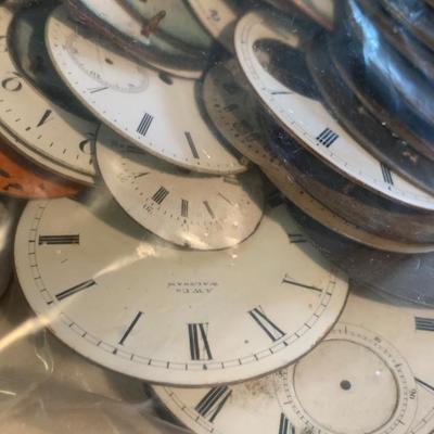 HUGE LOT - Pocket Watch Dials
