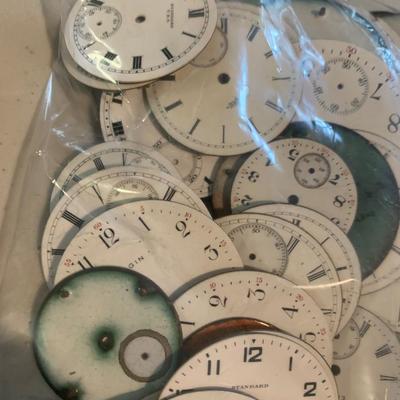 HUGE LOT - Pocket Watch Dials