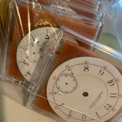 HUGE LOT - Pocket Watch Dials