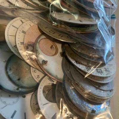 HUGE LOT - Pocket Watch Dials