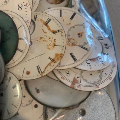 HUGE LOT - Pocket Watch Dials