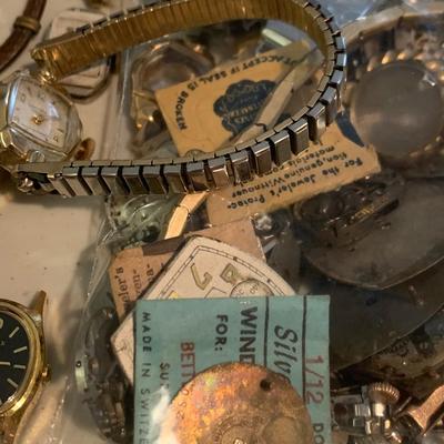 Large Lot - Vintage Women’s Watches / Parts