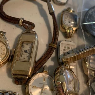 Large Lot - Vintage Women’s Watches / Parts