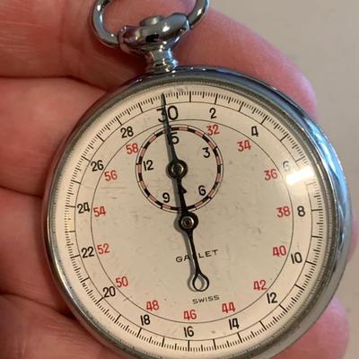 THREE Vintage Stop Watches