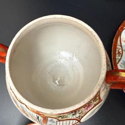 Japanese Kutani Ware Set c1910