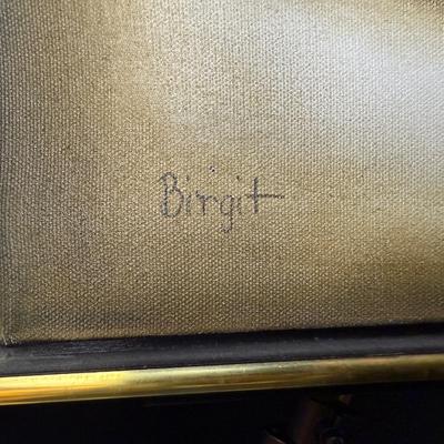 Original Oil on Canvas Painting - Artist Birgit