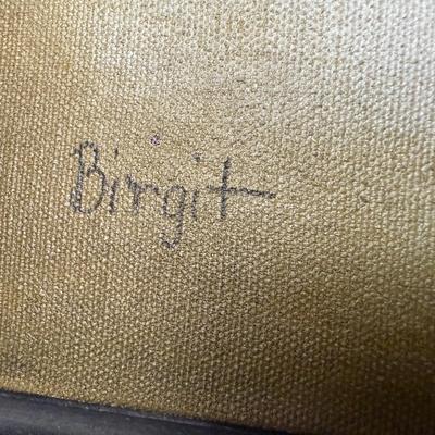 Original Oil on Canvas Painting - Artist Birgit