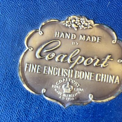 Lot 58 Vintage Coalport cream & suger NIB