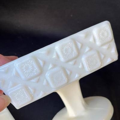 Lot 61 Milk Glass lot