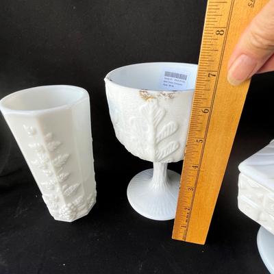 Lot 61 Milk Glass lot