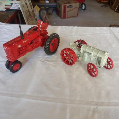 TWO MCCORMICK FARMALL TRACTORS