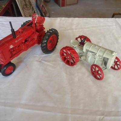 TWO MCCORMICK FARMALL TRACTORS