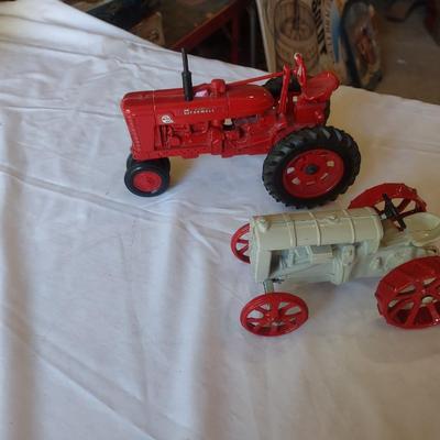 TWO MCCORMICK FARMALL TRACTORS